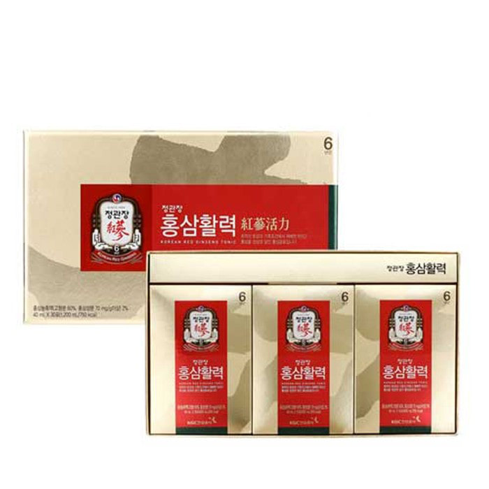 정관장 홍삼활력 40ml 30포